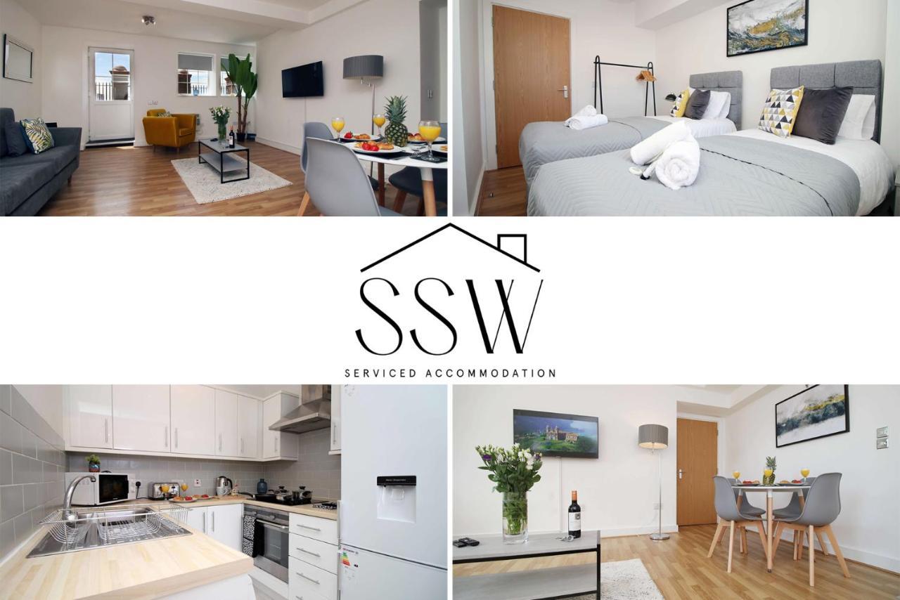 St Thomas Loft Views By Ssw - 2Br, Parking, Sleeps 4, Easy Access To City Centre, Marina, Beach And M4 스완지 외부 사진